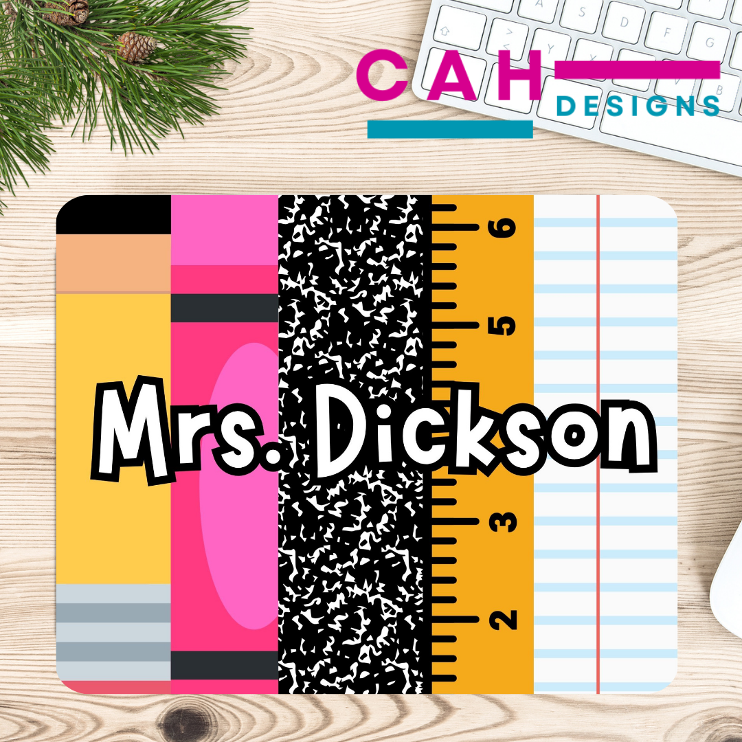 Personalized MousePads - Teacher's Rule