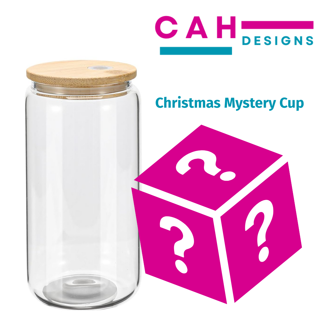 Holiday Mystery Glass Cup