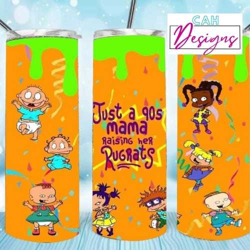 90s Mom raising Rugrats Sublimation Tumbler