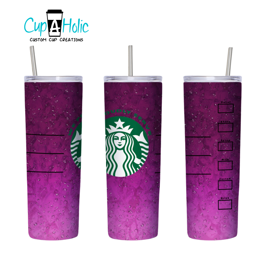 Coffee Drink Sublimation Tumbler