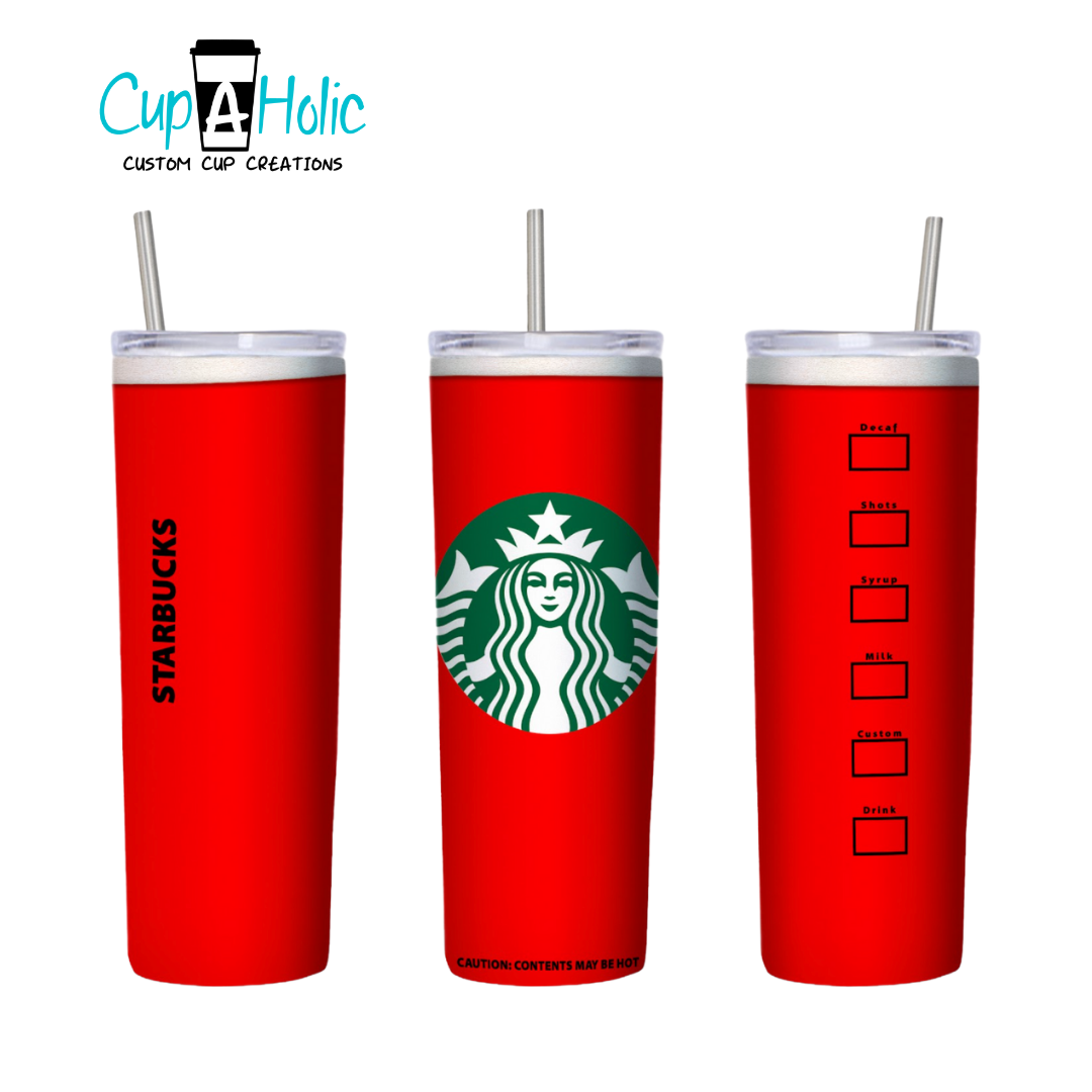 Coffee Drink Sublimation Tumbler