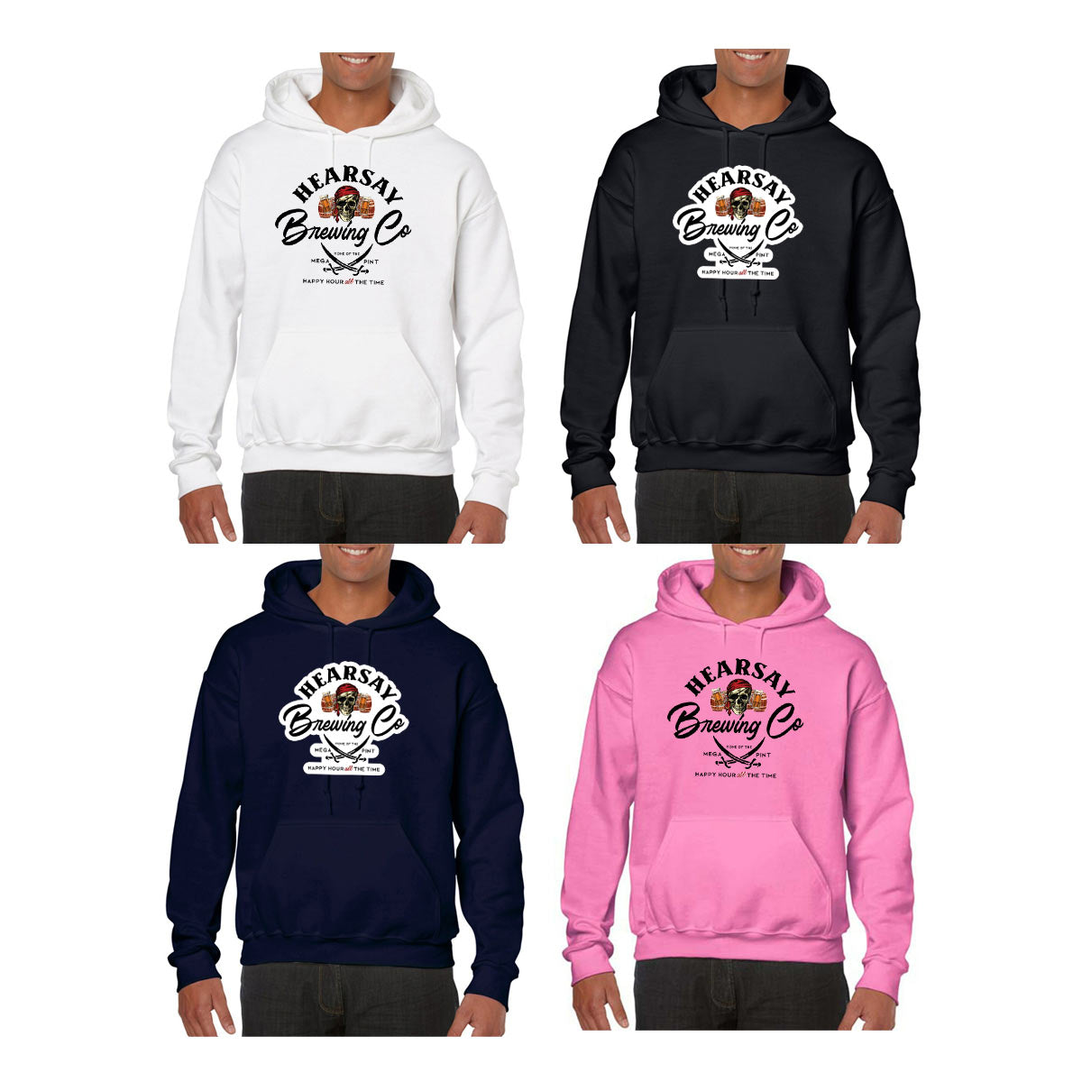 Hearsay Brewing Company Hoodie - Non Bleached