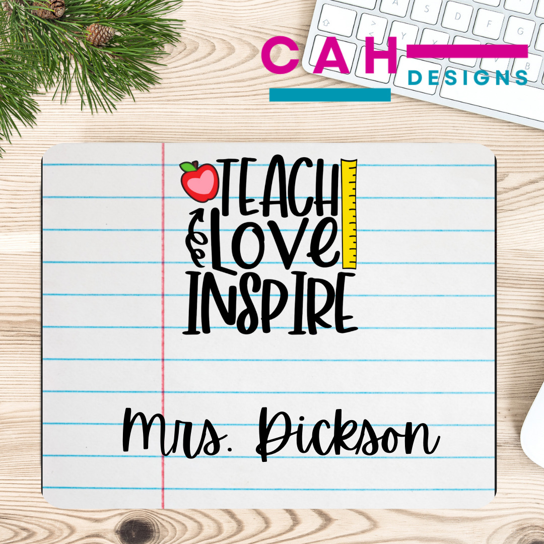 Personalized MousePads - Teacher Vibes