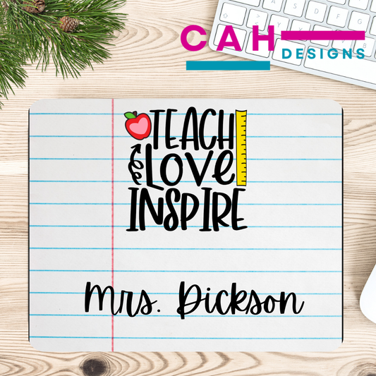 Personalized MousePads - Teacher Vibes