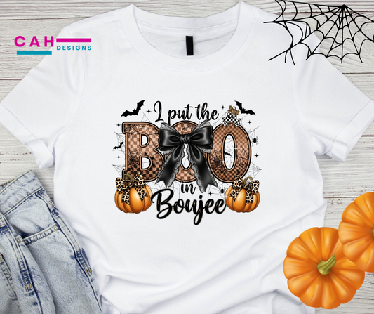 Halloween T-Shirt - Boo in Boujee