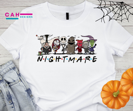 Halloween T-Shirt - Nightmare Friends