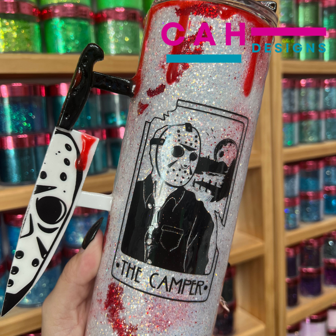 Knife Handled Spooky Tumbler