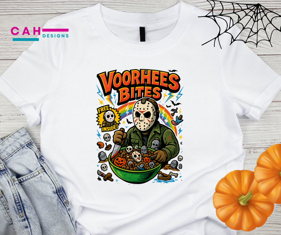 Halloween T-Shirt - Voorhees Cereal
