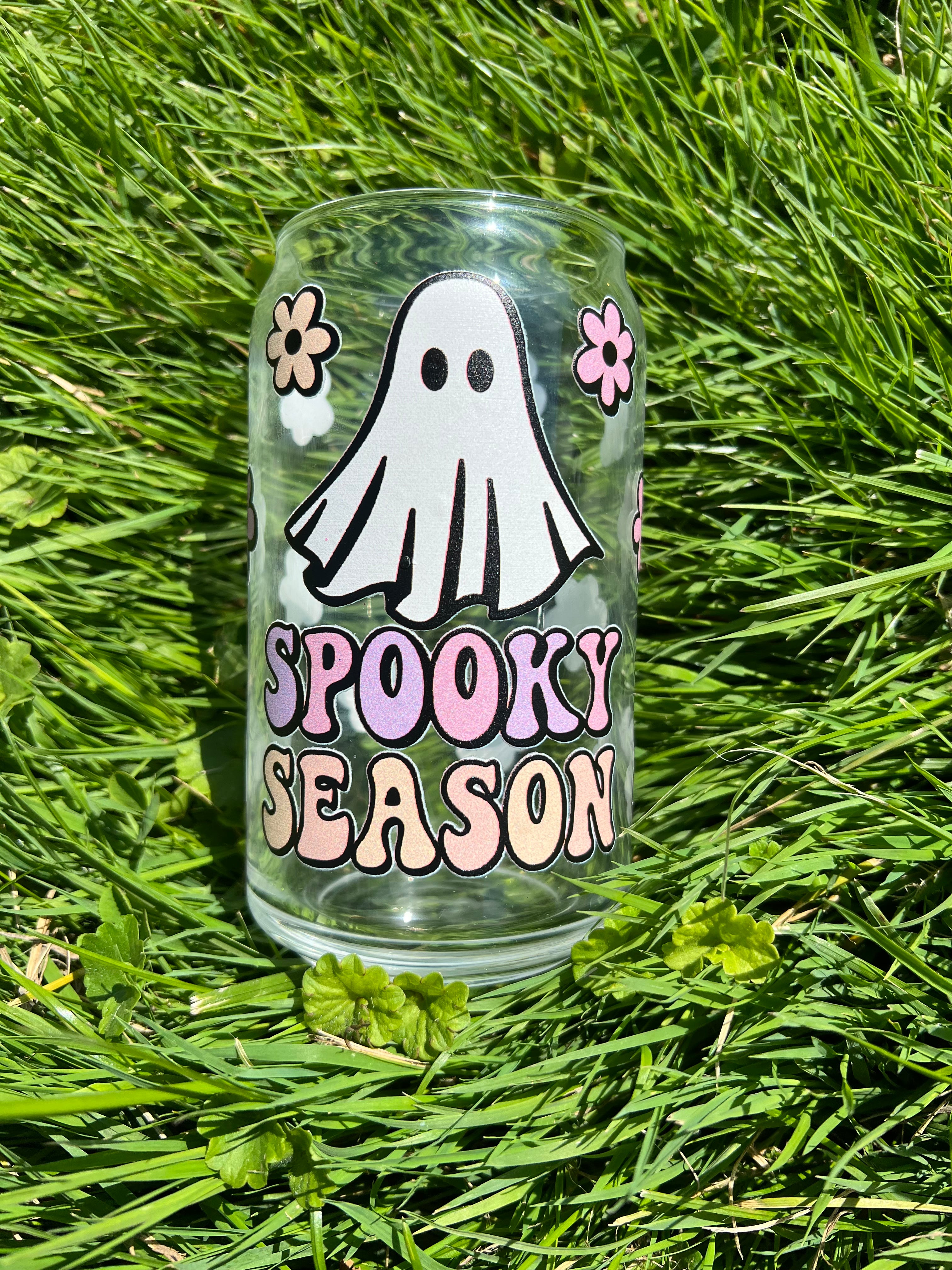 RTS - Spooky Season Glass Can