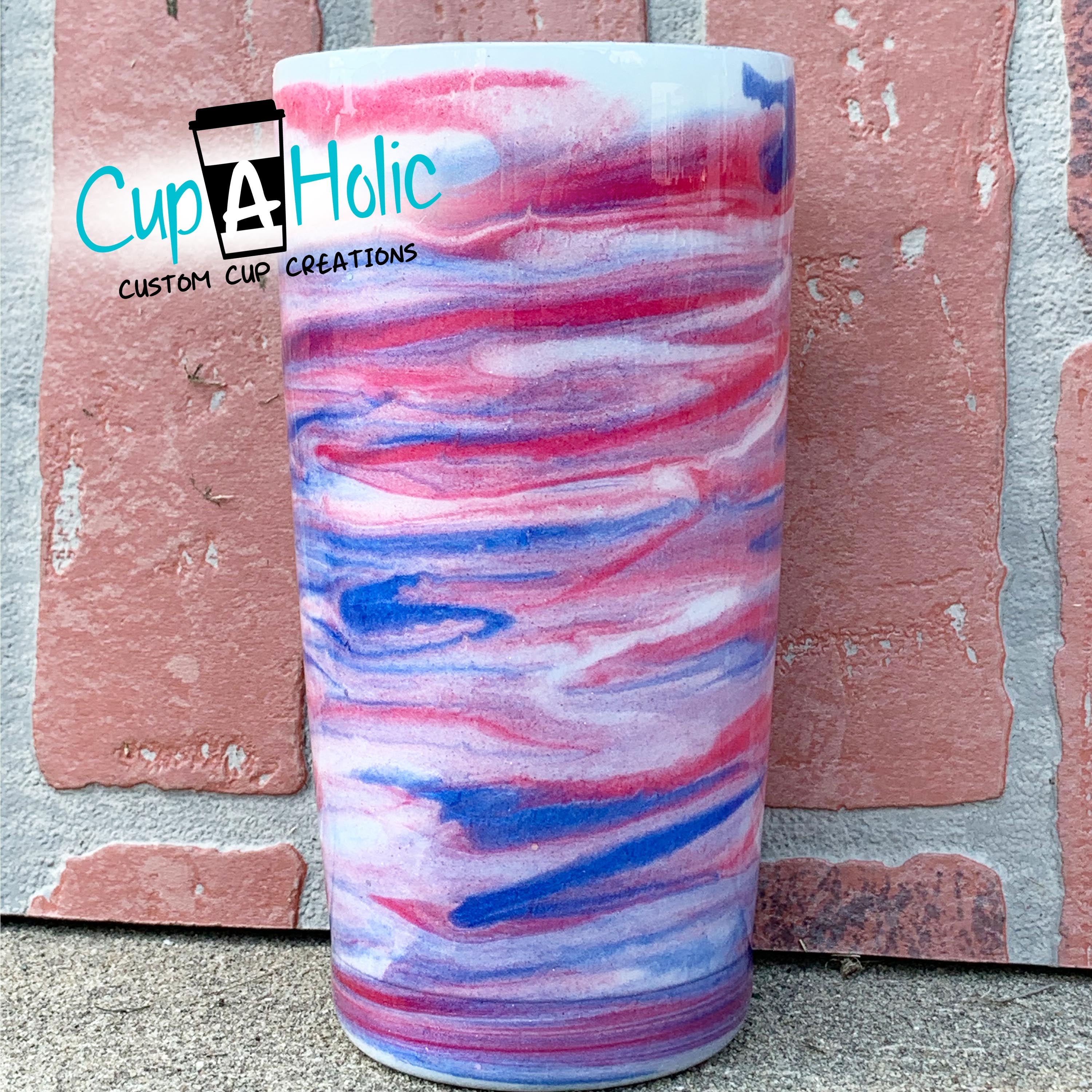 Ink Swirl Tumbler - Design Your Own on Live