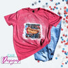 Load image into Gallery viewer, You look like the 4th of July - Bleached T-shirt