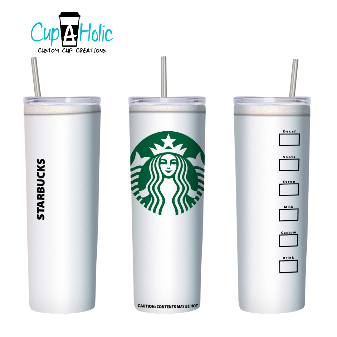 Coffee Drink Sublimation Tumbler