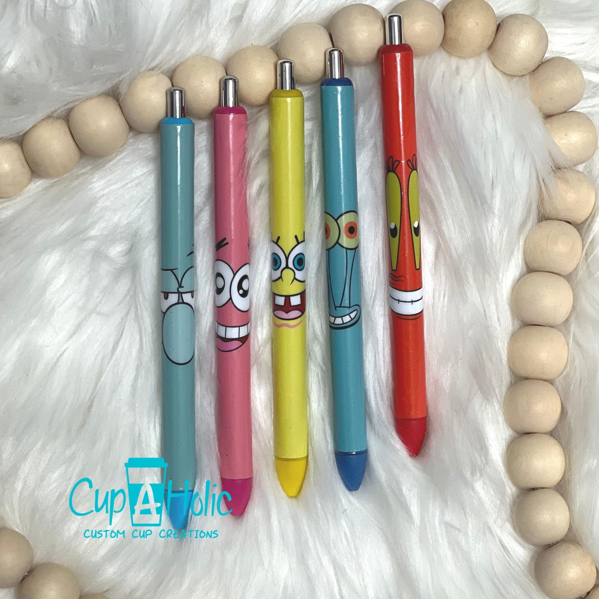 Spongebob & Gang Character Pen Set