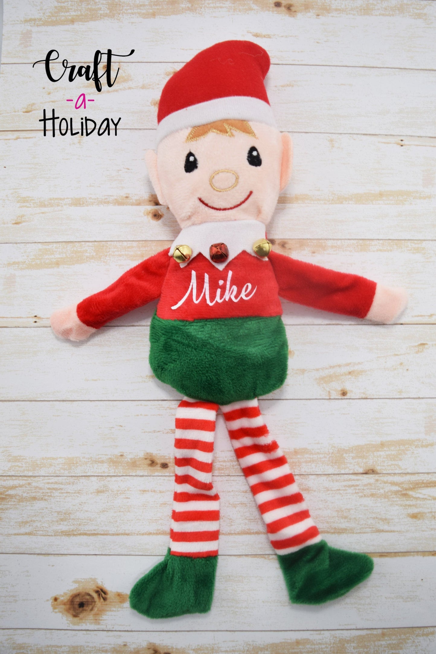 Christmas Plush Elf Personalized