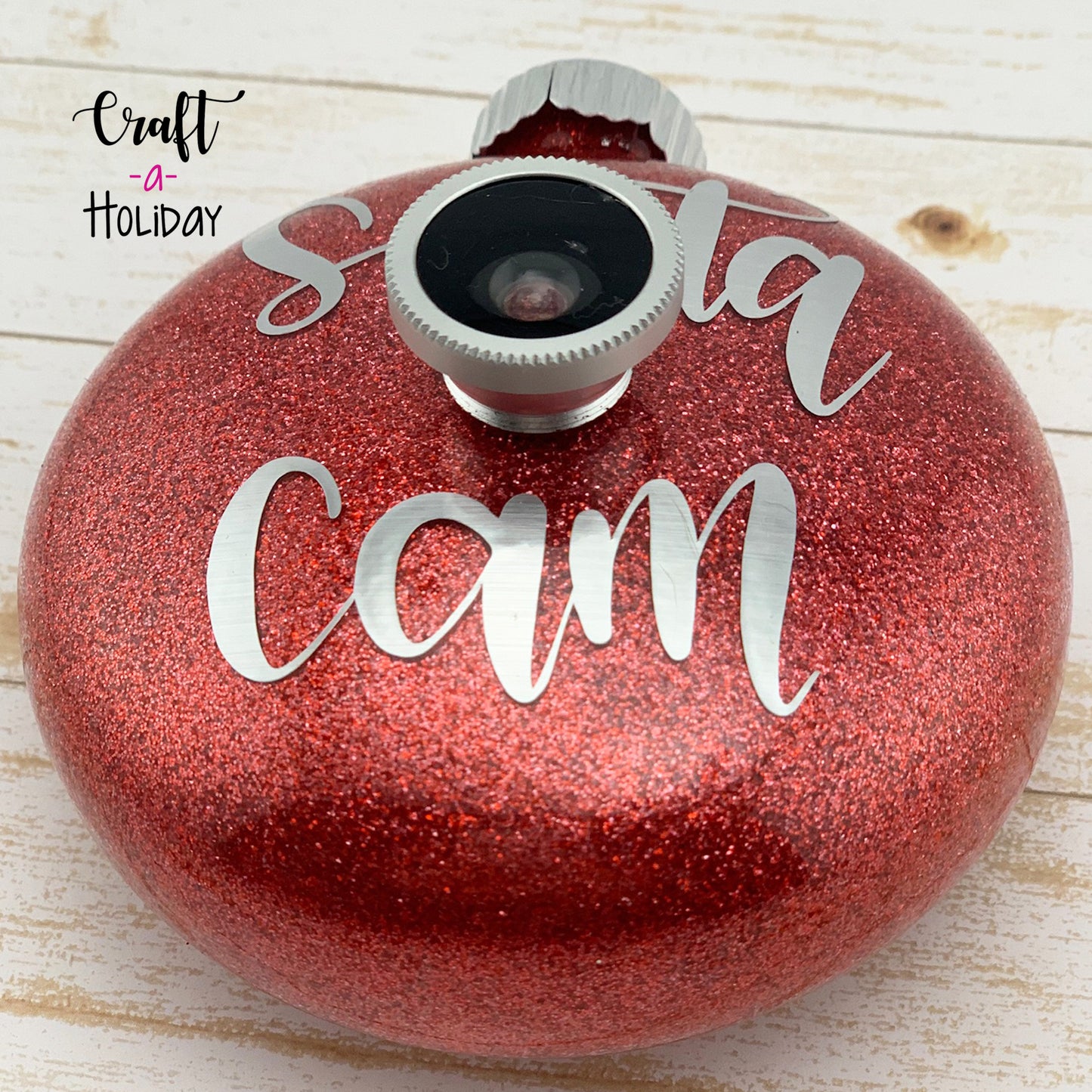 Santa Cam Ornament