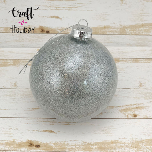 Glitter Christmas Personalized Ornament