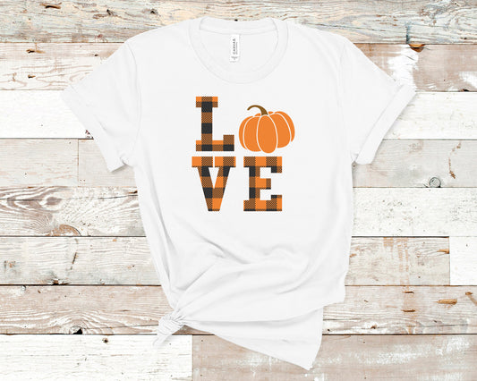 Love Pumpkin Tshirt